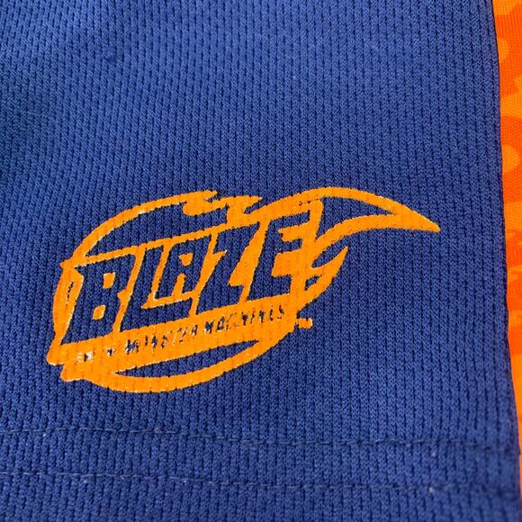 Blaze & the Monster Machine Boys 2T Short Sleeve Shorts Outfit Neon Orange Blue - Picture 9 of 9